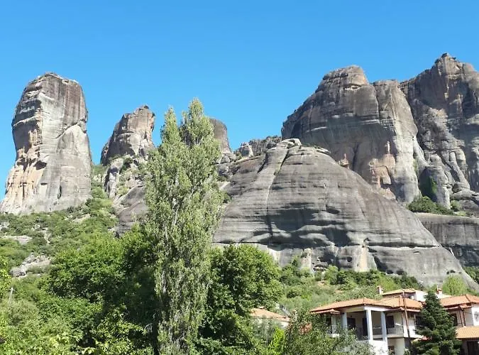 The House Under The Rocks Of Meteora 2
